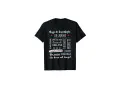 T-shirt nera con scritta "Nozze di Caprifoglio 19 ANNI". Celebra un amore eccezionale che dura nel tempo!