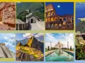 Petra, Grande Muraglia, Colosseo, Cristo Redentore, Chichen Itza, Machu Picchu, Taj Mahal: quali sono le sette meraviglie del mondo.
