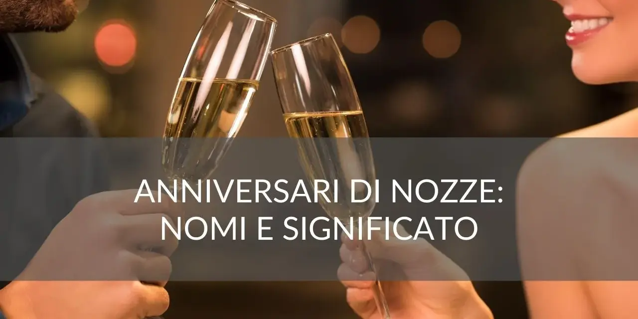 Coppia brinda con champagne per celebrare anniversari di nozze.