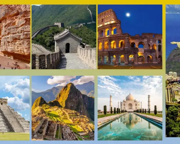 Petra, Grande Muraglia, Colosseo, Cristo Redentore, Chichen Itza, Machu Picchu, Taj Mahal: quali sono le sette meraviglie del mondo.